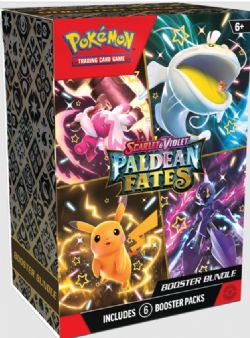 CARTES DE POKÉMON - POKEMON SV4.5 PALDEAN FATES BOOSTER BUNDLE (SCARLET & VIOLET) (09/24)